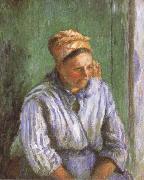 Camille Pissarro Mere Larcheveque oil painting artist